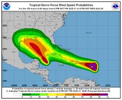 Alerta de tormentas tropicales en el Caribe