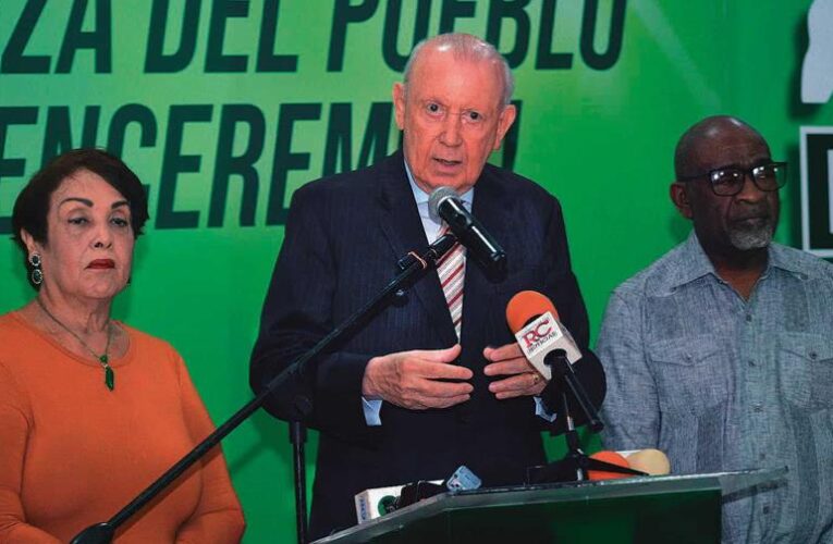 Partido Fuerza del Pueblo convoca a marcha para este 30 de noviembre